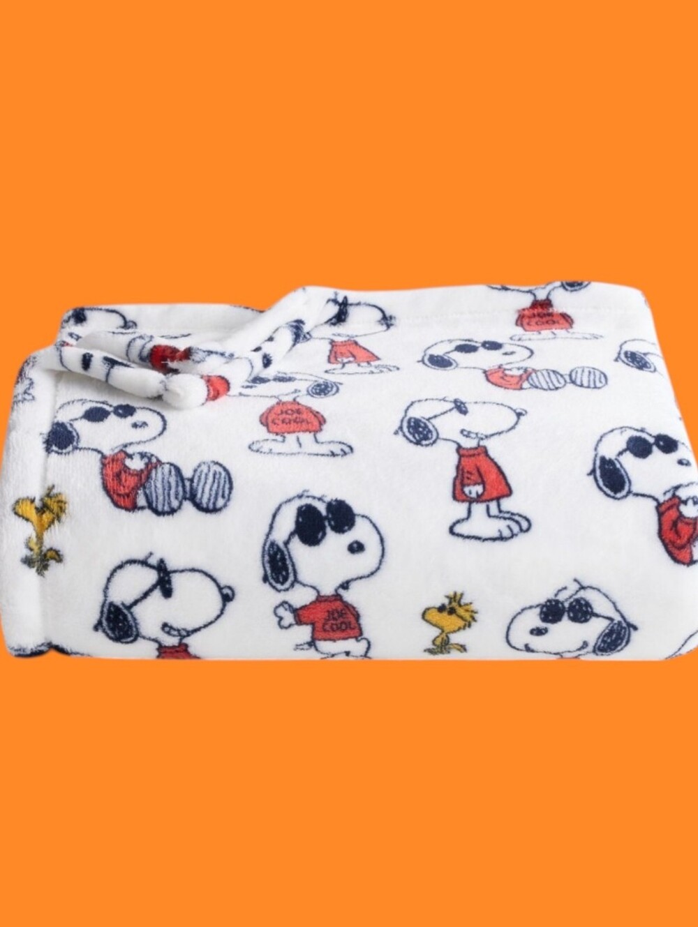 Peanuts Sketch Oversized Plush Throw Blanket New Snoopy Woodstock Joe Cool